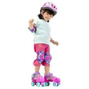 Disney Princess Skate and Pad Combo Set - Size 6-12