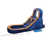 Mega Splash Inflatable Water Slide