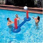 Pool Volleyball Game