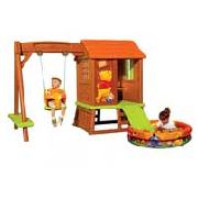 Smoby Winnie the Pooh Playhouse with Swing and Ball Pit