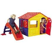 Playhouse with Free Slide