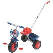 "Spiderman 3" Trike with Parent Pole