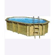 Plum Products Long Octagonal Wooden Pool