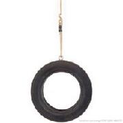 Action Tramps Tyre Swing with Rope (Pendulum Style)