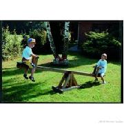 Action Tramps Wooden Seesaw