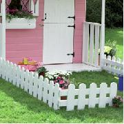 Farmhouse Cottage Picket Fence