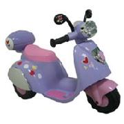 Little Girls Lilac Scooter