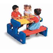 Little Tikes Large Picnic Table - Primary