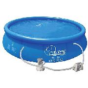 12ft Quick-Up Pool, Blue