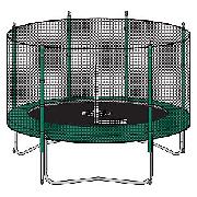 Special Offer TP279 Vienna2 8ft Trampoline and Bounce Surround