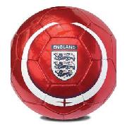 England Crest Metallic Football