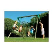 Smoby Martinique Wooden Swing Set