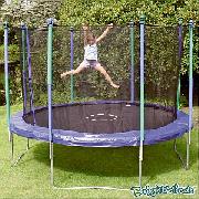 12 Foot Trampoline Safety Net Good Spring Time
